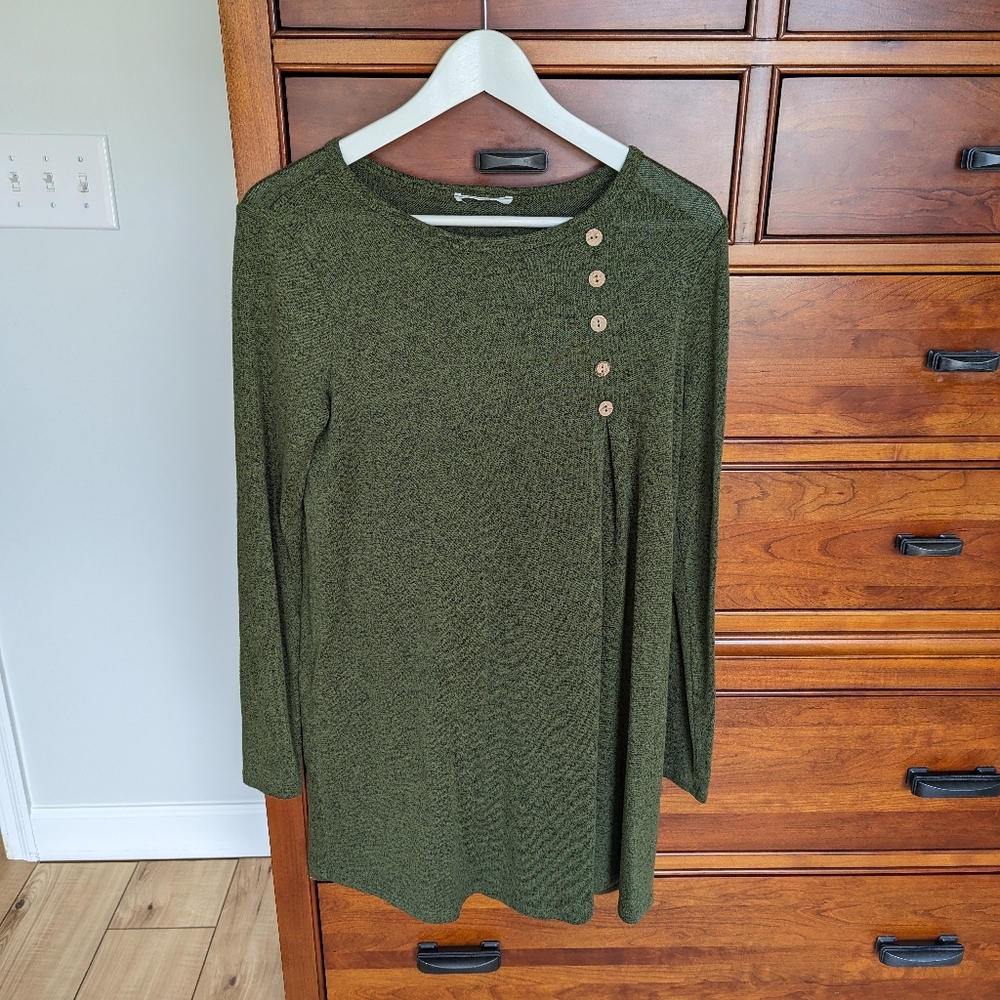 Reborn J Olive Green Tunic